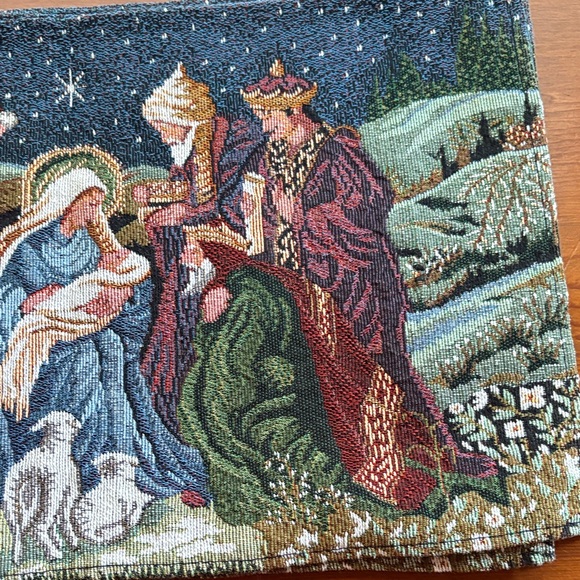 Nativity Scene Tapestry Placemats - Picture 4 of 6